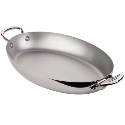 Mauviel M'cook 11.8 Inch Magnetic Oval Pan In Metallic