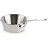 Mauviel M'cook 1.9 Qt. Splayed Saute Pan In Silver