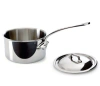 Mauviel M'cook 2.7 Qt Stainless Steel Saucepan & Lid In Silver