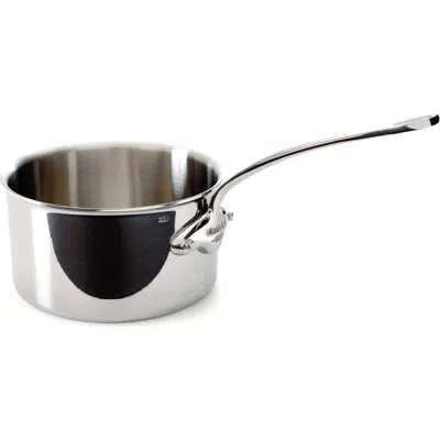 Mauviel M'cook 2.7 Qt Stainless Steel Saucepan In Silver