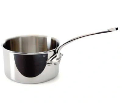 Mauviel M'cook 3.6 Qt Stainless Steel Saucepan In Silver