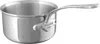 Mauviel M'cook 4.8 Quart Stainless Steel Saucepan, 9.4 Inch