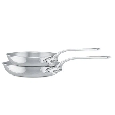 Mauviel M'cook 5-ply 2-piece Frying Pan Set, 7.9-inch & 10.2-inch