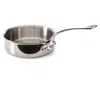 Mauviel M'cook 6.2 Qt. Stainless Steel Saute Pan With Helper Handle