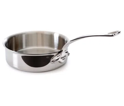 Mauviel M'cook 6.2 Qt. Stainless Steel Saute Pan With Helper Handle In Metallic