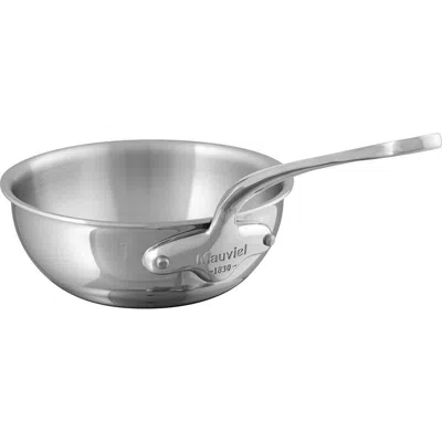 Mauviel M'cook Stainless Steel Curved Splayed Saute Pan, 11 Inch In Silver