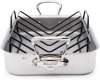 Mauviel M'cook Stainless Steel Roasting Pan With Rack, 13.5 X 9.8 Inch In Silver