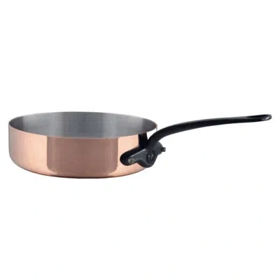 Mauviel M'heritage 150 Ci Saute Pan With Cast Iron Handle, 1.8-qt In Copper