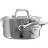 Mauviel M'minis Cocotte With Lid, 3.5 Inch In Silver