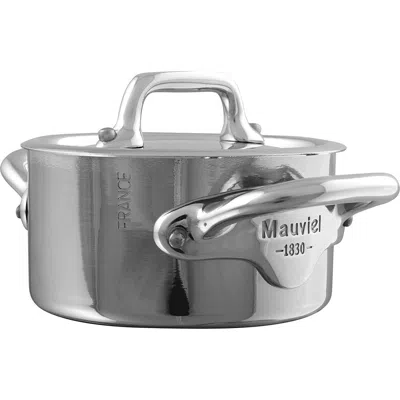 Mauviel M'minis Cocotte With Lid, 3.5 Inch In Silver
