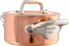 Mauviel M'minis Copper Cocotte With Lid, 3.5 Inch In Copper