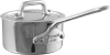Mauviel M'minis Saucepan With Lid, 3.5 Inch In Gray