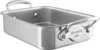 Mauviel M'minis Stainless Steel Rectangular Roasting Pan, 7.1 X 5.5 Inch