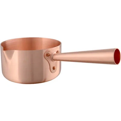 MAUVIEL MAUVIEL M'PASSION 2.0 QT. SUGAR SAUCE PAN, COPPER HANDLE