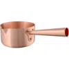 Mauviel M'passion 2.6 Qt. Sugar Sauce Pan, Copper Handle In Pink