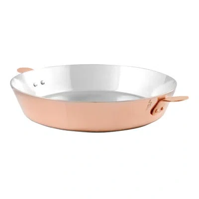 Mauviel M'passion Copper Tarte Tatin Mold With Ears And Tin Inside, 11-in
