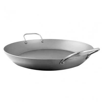 Mauviel M'steel 14.1 Inch Paella Pan In Gray