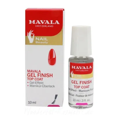 Mavala Gel Finish Top Coat 0.3 oz Nails 7618900996014 In Transparent