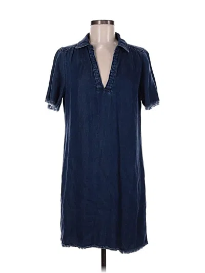 Pre-owned Maven West Casual Dress In Blue