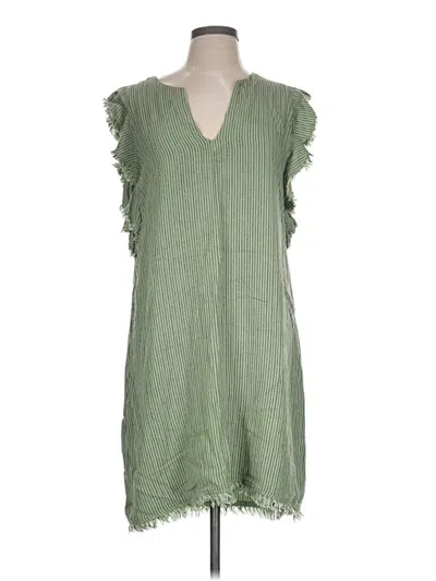 Pre-owned Maven West Casual Dress In Green