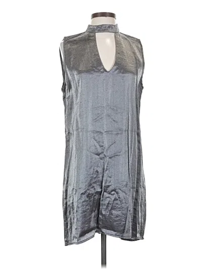 Pre-owned Maven West Casual Dress In Silver