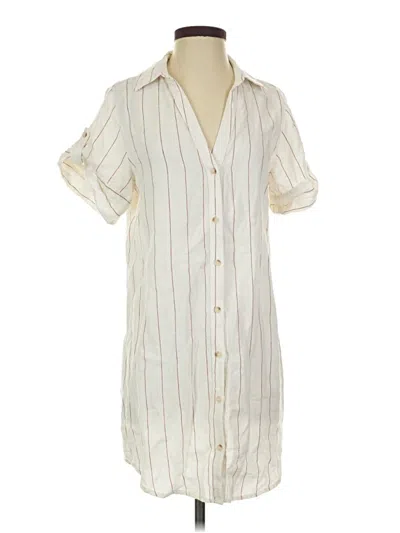 Pre-owned Maven West Casual Dress In White