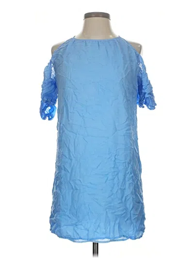Pre-owned Maven West Cocktail Dress In Blue