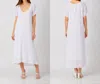 Maven West Midi Dress In White In White
