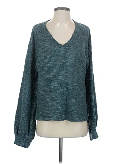 Pre-owned Maven West Pullover Sweater In Blue