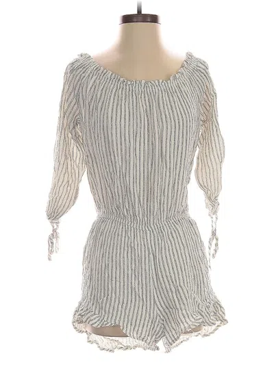 Pre-owned Maven West Romper In Gray