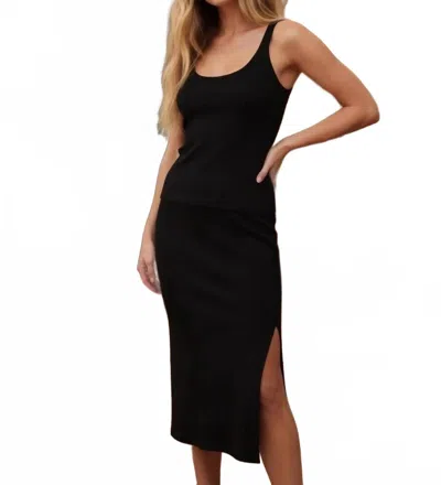 Maven West Scoopneck Tank Top In Black