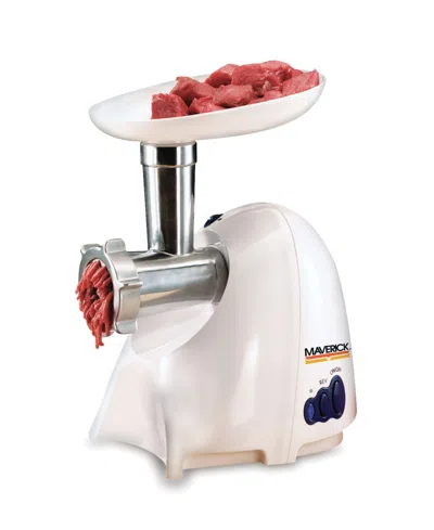 Maverick Deluxe 575-watt Meat Grinder In White