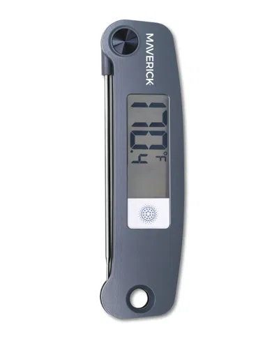 Maverick Extra Large Lcd Thermocouple Thermometer In Gray