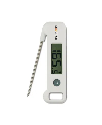 Maverick Folding Probe Digital Thermometer, 4.75 L In White