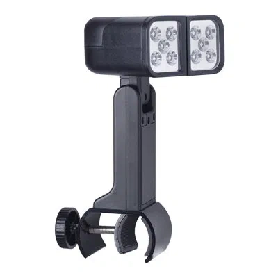 Maverick Fully Adjustable Led Grill Light In Matte Black