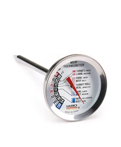 Maverick Gourmet Roasting Thermometer, 4.75 L In Silver