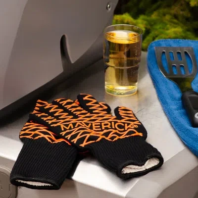 Maverick Heat Resistant Grill Gloves In Multi
