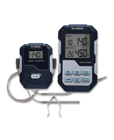 Maverick Long Range Wireless Remote Cooking Thermometer Dual Probe In Black