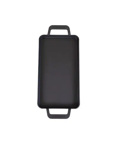 Maverick Preseasoned Carbon Steel Griddle, 22 Inch In Black