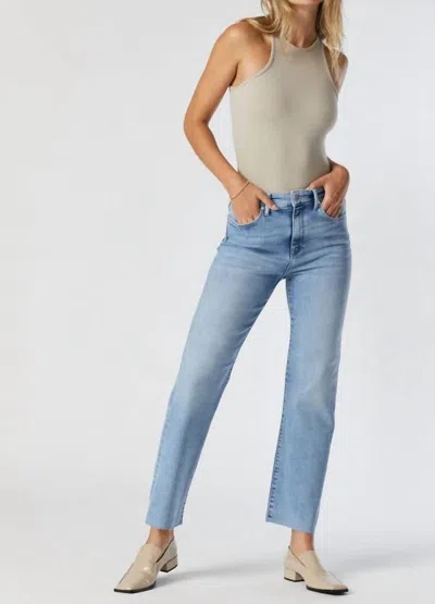 Mavi Barcelona Jeans In Light Brushed Organic Blue
