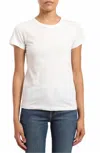 Mavi Basic Short Sleeve Crew Tee In White In White