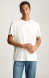 Mavi Basic Short Sleeve T-shirt In Antique White In White