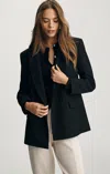 Mavi Blazer Jacket In Black In Black