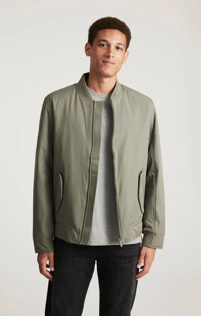 Mavi Bomber Jacket In Mulled Basil In Green