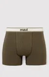 Mavi Boxer Briefs In Haki In Green