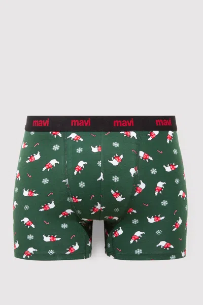 Mavi Boxer Briefs In Ultramarine Green