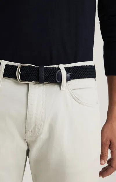 Mavi Braided Belt In Navy In Blue
