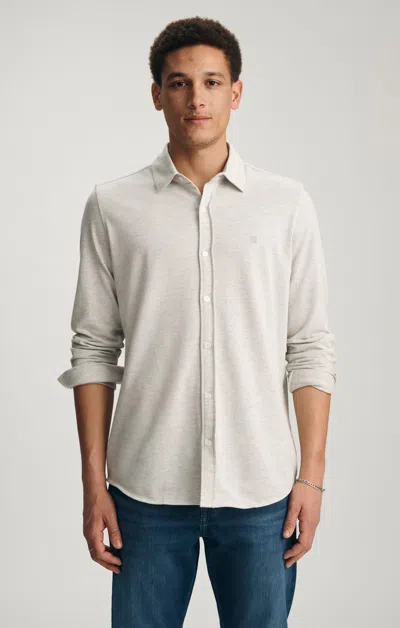 Mavi Button-down Shirt In Kar Melange In Gray