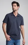 Mavi Buttonless Polo Shirt In India Ink