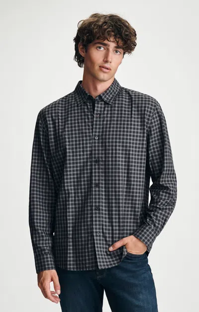 Mavi Button-up Check Shirt In Black Check